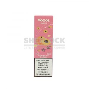 Электронная сигарета VOZOL ALIEN 7 2500 (Персик) купить с доставкой в Нижнем Новгороде и Нижегородской области. Цена. Изображение №44.