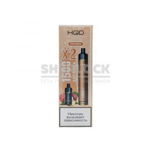 Электронная сигарета HQD LUX 1500 x2 (Нектарин ) купить с доставкой в Нижнем Новгороде и Нижегородской области. Цена. Изображение №17.