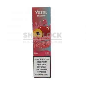 Электронная сигарета VOZOL BAR 3000 (Яблоко персик) купить с доставкой в Нижнем Новгороде и Нижегородской области. Цена. Изображение №23.