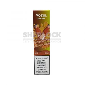 Электронная сигарета VOZOL BAR 3000 (Апельсиновая содовая) купить с доставкой в Нижнем Новгороде и Нижегородской области. Цена. Изображение №11.