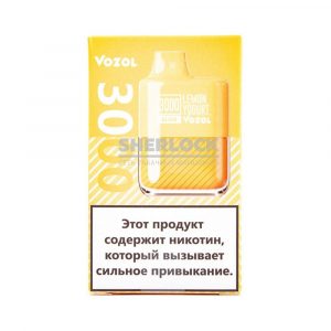 Электронная сигарета VOZOL ALIEN 3000 (Лимонный йогурт) купить с доставкой в Нижнем Новгороде и Нижегородской области. Цена. Изображение №10.