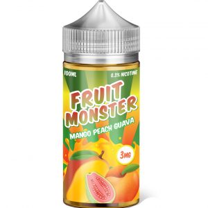Жидкость Fruit Monster Mango Peach Guava (100 мл) купить с доставкой в Нижнем Новгороде и Нижегородской области. Цена. Изображение №15.