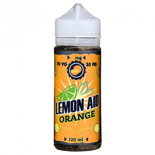 Жидкость Lemon Aid Orange (120 мл) купить с доставкой в Нижнем Новгороде и Нижегородской области. Цена. Изображение №4. 