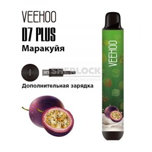 Электронная сигарета VEEHOO D7 PLUS 2000 (Маракуйя) купить с доставкой в Нижнем Новгороде и Нижегородской области. Цена. Изображение №17.