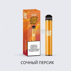 Электронная сигарета LOLLY PUFF 1500 (Персик) купить с доставкой в Нижнем Новгороде и Нижегородской области. Цена. Изображение №6.