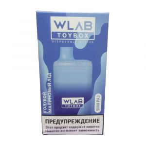 Электронная сигарета WLAB TOYBOX 5000 (Голубой малиновый лёд) купить с доставкой в Нижнем Новгороде и Нижегородской области. Цена. Изображение №16. 