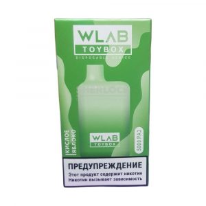 Электронная сигарета WLAB TOYBOX 5000 (Кислое яблоко) купить с доставкой в Нижнем Новгороде и Нижегородской области. Цена. Изображение №9. 