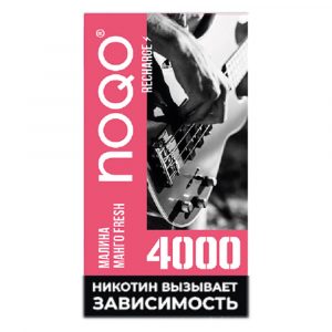 Электронная сигарета NOQO 4000 (Малина Манго Фреш) купить с доставкой в Нижнем Новгороде и Нижегородской области. Цена. Изображение №5.