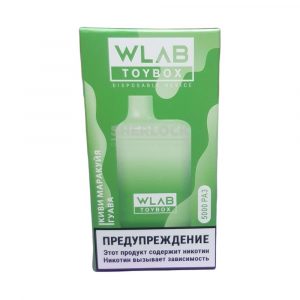 Электронная сигарета WLAB TOYBOX 5000 (Киви маракуйя гуава) купить с доставкой в Нижнем Новгороде и Нижегородской области. Цена. Изображение №8. 