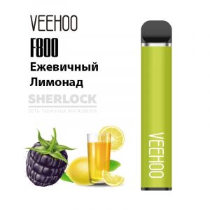 Электронная сигарета VEEHOO F800 1500 (Ежевичный лимонад) купить с доставкой в Нижнем Новгороде и Нижегородской области. Цена. Изображение №5.
