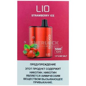 iJoy Lio Comma 5500 Strawberry Ice (Клубничный лед) купить с доставкой в Нижнем Новгороде и Нижегородской области. Цена. Изображение №18.