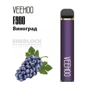 Электронная сигарета VEEHOO F900 1200 (Виноград) купить с доставкой в Нижнем Новгороде и Нижегородской области. Цена. Изображение №6.