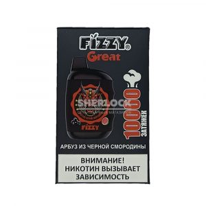 Электронная сигарета FIZZY GREAT 10000 (Арбуз черная смородина) купить с доставкой в Нижнем Новгороде и Нижегородской области. Цена. Изображение №8. 