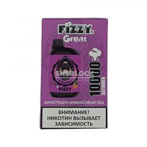Электронная сигарета FIZZY GREAT 10000 (Арбуз черная смородина) купить с доставкой в Нижнем Новгороде и Нижегородской области. Цена. Изображение №3. 