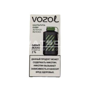 Электронная сигарета VOZOL GEAR 8000 (Арбузный лед) купить с доставкой в Нижнем Новгороде и Нижегородской области. Цена. Изображение №2. 