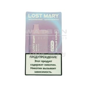 Электронная сигарета LOST MARY BM5000 (Кислый взрыв) купить с доставкой в Нижнем Новгороде и Нижегородской области. Цена. Изображение №6. 