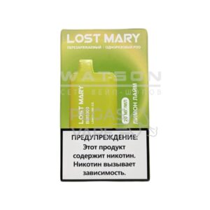 Электронная сигарета LOST MARY BM5000 (Лимон лайм) купить с доставкой в Нижнем Новгороде и Нижегородской области. Цена. Изображение №5. 
