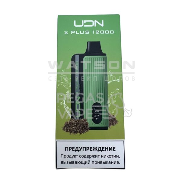 Электронная сигарета UDN X PLUS 12000 (Табак) купить с доставкой в Нижнем Новгороде и Нижегородской области. Цена. Изображение №4.