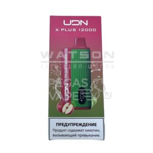Электронная сигарета UDN X PLUS 12000 (Двойное яблоко) купить с доставкой в Нижнем Новгороде и Нижегородской области. Цена. Изображение №12.